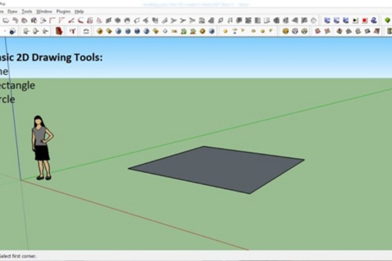 献上膝盖：17步轻松掌握3D建模软件SketchUp