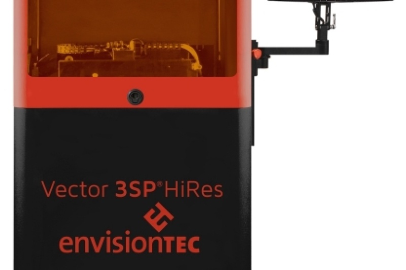 EnvisionTEC首发60 µm高分辨率的工业3D打印机