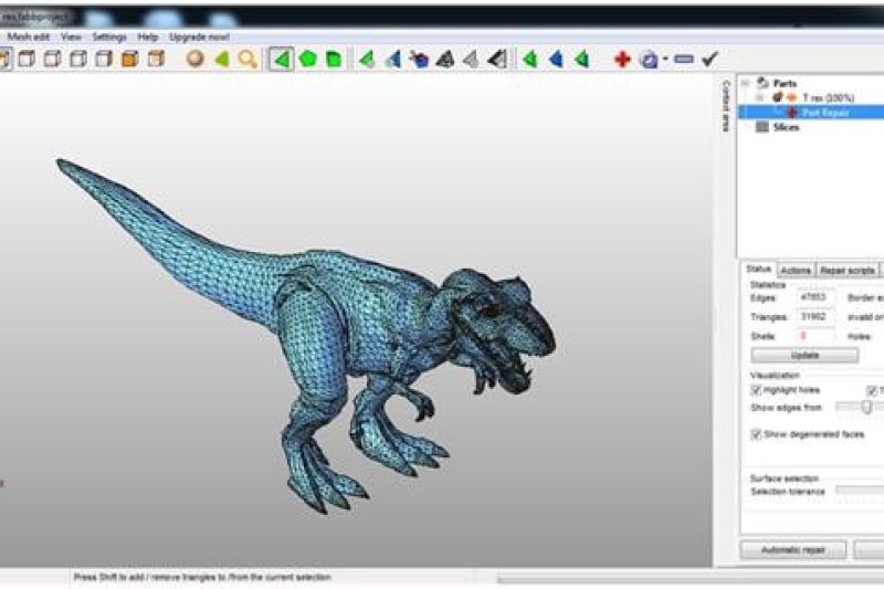 3d打印文件设计难？文件不能打印？试试这4款常见的检测修模工具