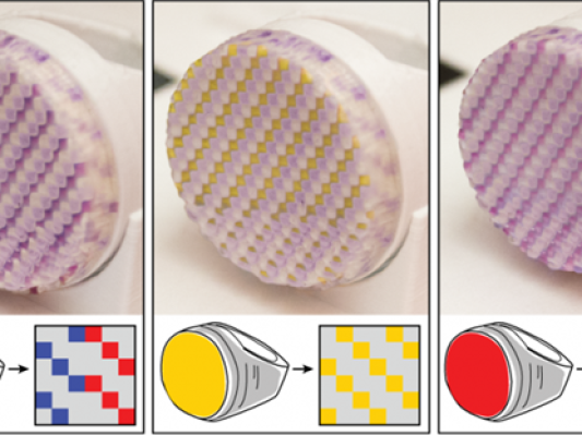 3D打印出来的东西颜色不合心意？MIT开发出新工艺可以对3D打印物体重新上色