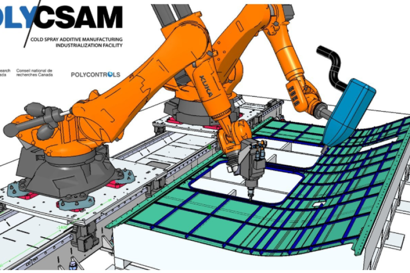 加拿大国家研究委员会推动冷喷增材制造技术